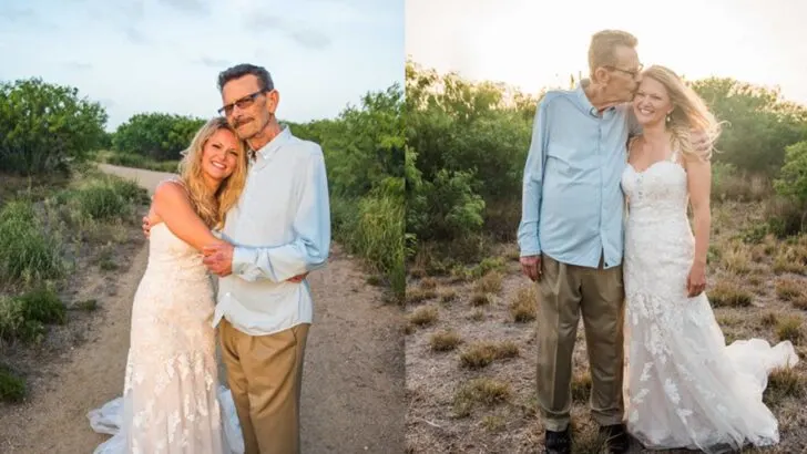 A Daughter&rsquo;s Last Gift: Bride Flies Home in Her Wedding Dress to Honor Her Dying Father During His First Chemo Session