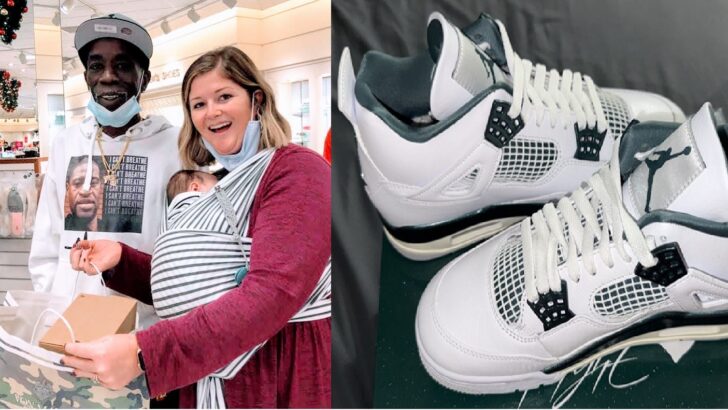 Stranger shocks mom of 4 with brand new shoes after chance shopping encounter