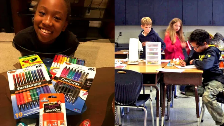 Little Girl Uses Last Allowance to Buy School Supplies for Bullied Classmate, Saying “Everyone Deserves a Chance”