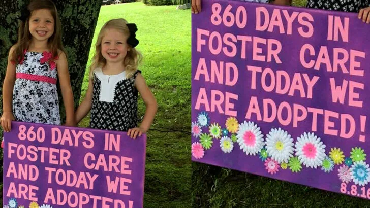 After 860 Days in Foster Care, Today They Officially Found Their Forever Family.