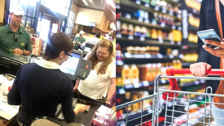 Man Pays Woman’s Groceries After She Lets Him Cut in Line, Inspiring a Moment of Pure Kindness