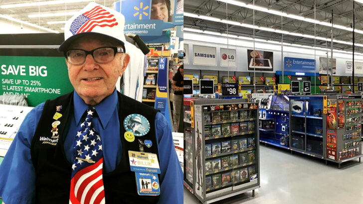 85-Year-Old Walmart Worker ‘Mr. Billie’ Shares His Life Story and Teaches a Stranger to Slow Down