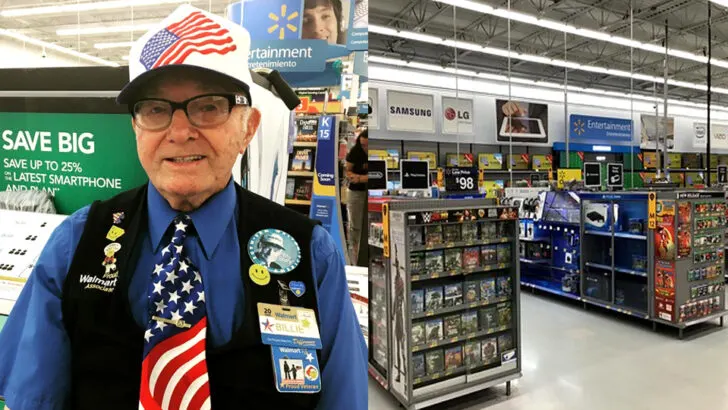 85-Year-Old Walmart Worker ‘Mr. Billie’ Shares His Life Story and Teaches a Stranger to Slow Down