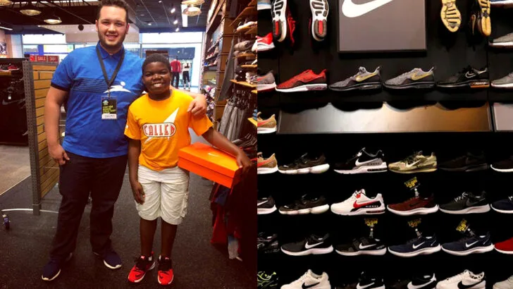 Man Buys Little Boy New School Shoes After Seeing His Torn Pair ‘Really?!’ the Child Whispered in Awe