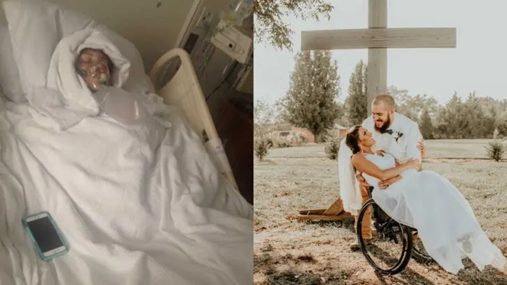 She Was Told She’d Never Walk Again After Being Thrown 50 Feet in a Car Crash — But With Faith, Grit, and God’s Grace, She Walked Down the Aisle to Her Husband