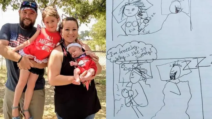 Exhausted Mom Turns Sleepless Nights Into Viral Comics: How One Mother Used Humor to Show Her Husband the Realities of Parenting
