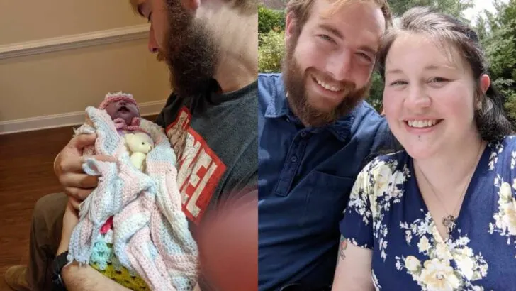 Our baby was born without a brain, but her short life filled the world with love