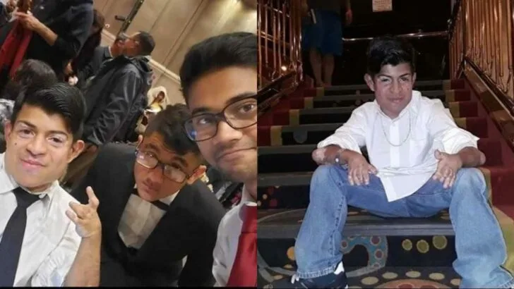 Young Man With Heart Condition Presents Poem On Knees Inspiring Others And Proving Disability Never Stops Determination Strength