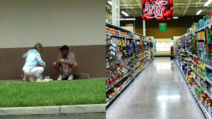 Woman Brings Her Own Bread to ‘Break Bread’ With Homeless Man, Making Him a Homemade Sandwich Filled With Love