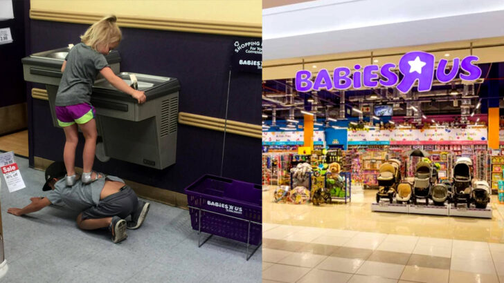 ‘I Got You, Sis’: 8-Year-Old Drops to His Hands and Knees to Help His Little Sister Get a Drink, Capturing a Quiet Moment of Pure Kindness
