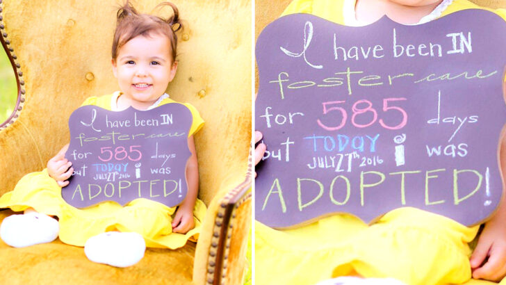 After 585 Days in Foster Care, Parents Celebrate Joyful Adoption of Daughter Born on Their Birthday