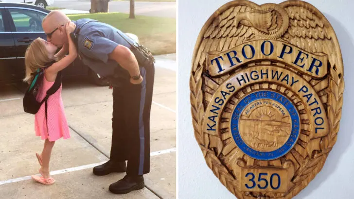 Kansas Trooper Dad Shares Tender Birthday Moment With Daughter: “Love Really Is All That Matters”