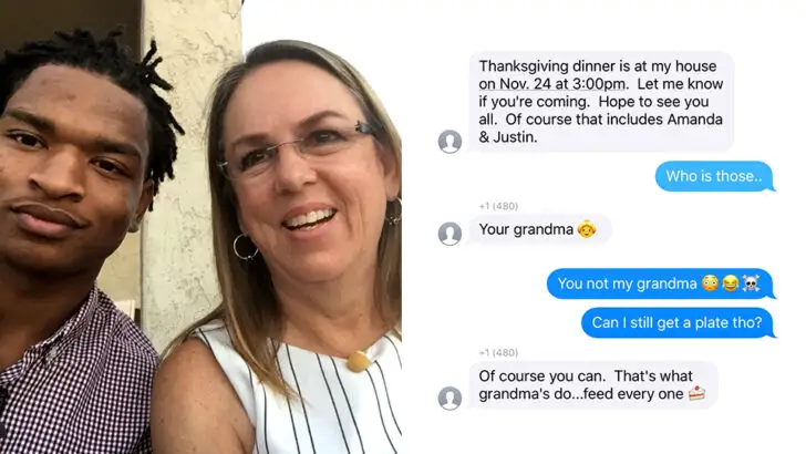 Wrong-Number Text Turns Strangers Into Family: Man Keeps Grandma’s Thanksgiving Invite for 9 Years