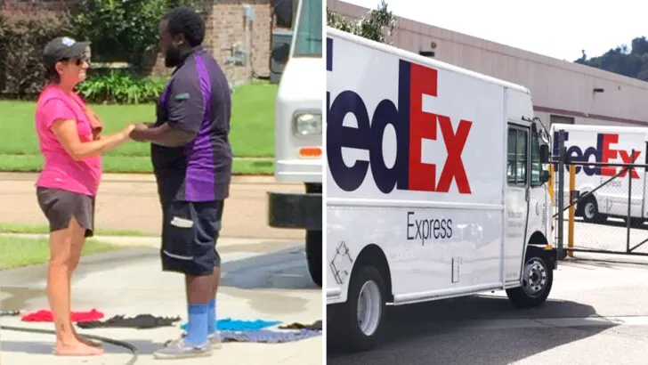FedEx Driver Stops Mid-Route to Pray for Woman in Pain A Small Moment That Changed Her Forever