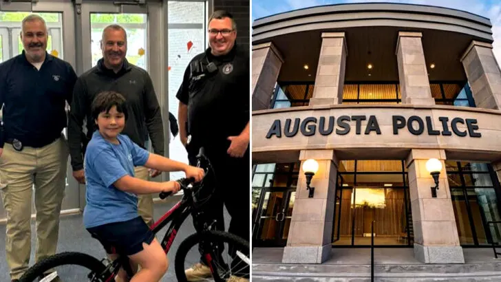 Kind Stranger Gifts 3rd Grader a Brand-New Bike After Police Rescue Fails